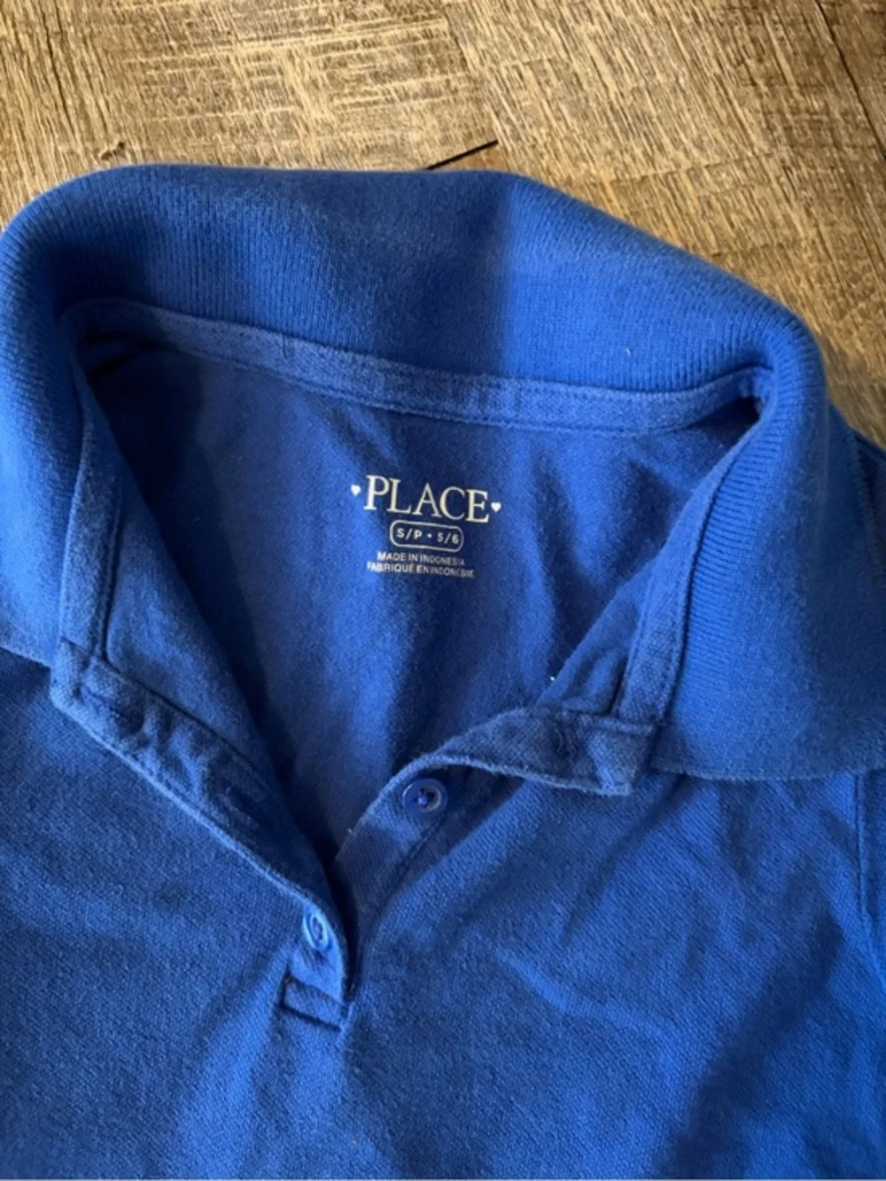 The Children's Place Girls' Blue Polo Shirt
